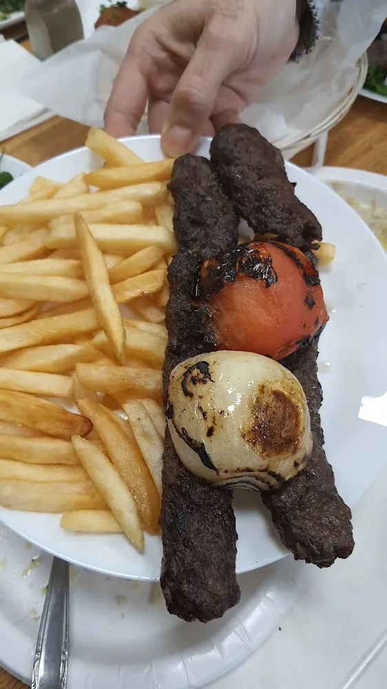 Kabab and Fries